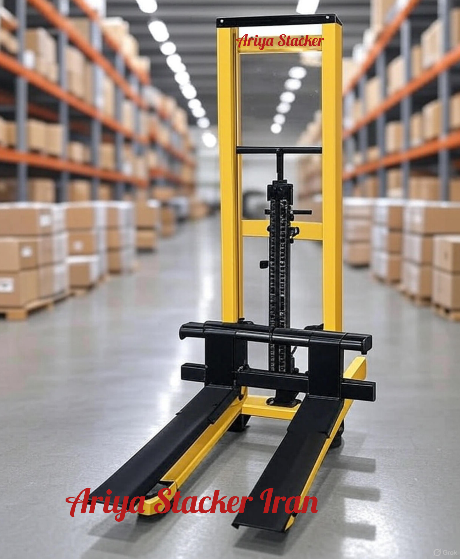 استاکر دستی  ۳تن آریا استاکر ایران