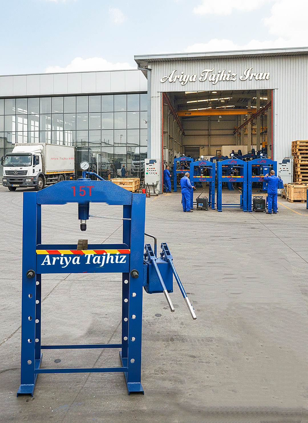 پرس هیدرولیک 15 تن آریا تجهیز ایران